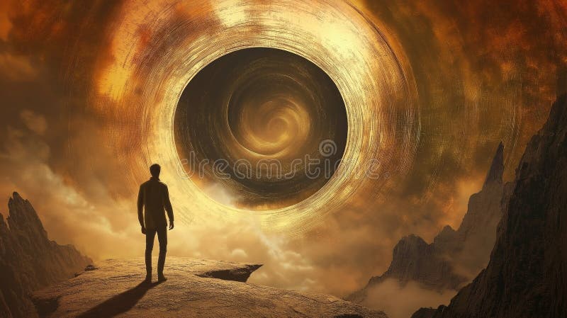 Individual undergoing past life regression therapy to explore previous lifetimes and personal insights